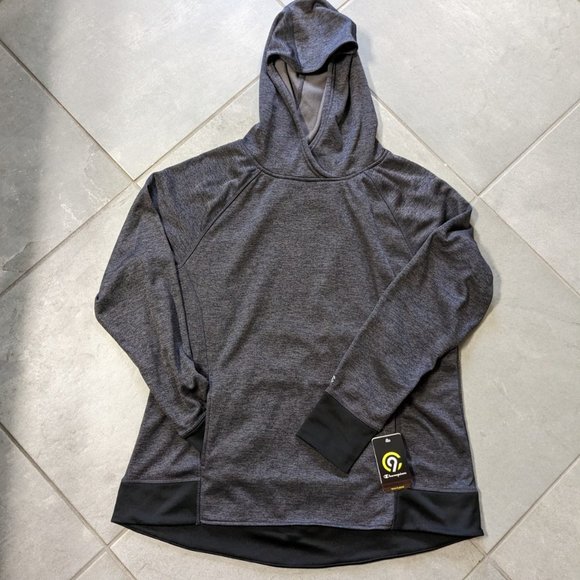 C9 Champion Duo Dry Womens Extra Large Gray Hoodie Pullover Tech Pocket - Picture 1 of 7